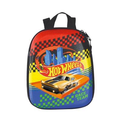 Mochila Escolar Infantil De Costas Hot Wheels Multicolor