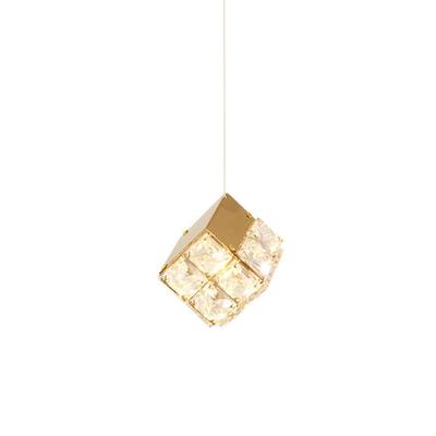 Lustre Pendente Nordecor Lavi 2961 Dourado Fosco - Dourado Brilho Led Bivolt