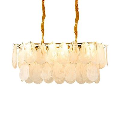 Lustre Pendente Nordecor Velle Oni 2949 Dourado Fosco E14 Bivolt