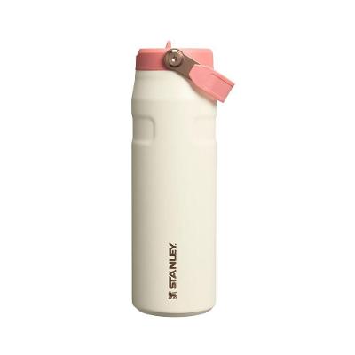 Garrafa Térmica Stanley Aerolight Flip Straw 710ml Cream Rose Gold