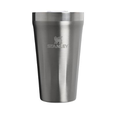 Copo Texturizado Com Tampa Stanley 473ml Stainless Steel