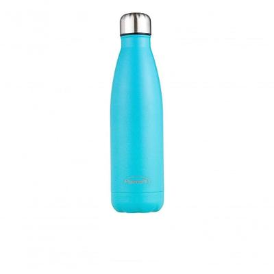 Garrafa Térmica De Inox Parede Dupla 520ml Plasvale Azul