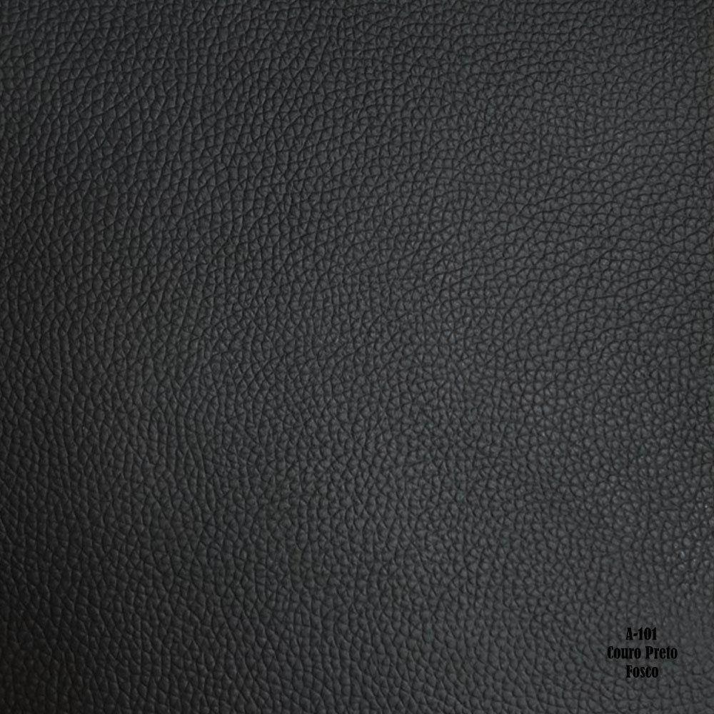 Sofá Retrátil Reclinável 3 Lugares Lisboa 210cm Couro Preto - 4