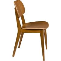 Cadeira De Madeira Tramontina London Tauarí Amêndoa Sem Braç - 3