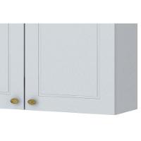 Armário Aéreo p/ Cozinha  Americana 3 Portas 120cm Branco - Henn - 5