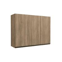 Armário Aéreo p/ Cozinha Maxxi G766 c/ 3 Portas 120cm Nogal - Kappesberg - 1