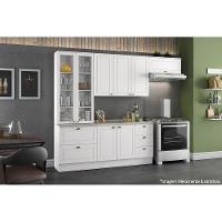 Armário de Cozinha Modulado  Americana c/ 1 Porta Basculante Branco - Henn - 3