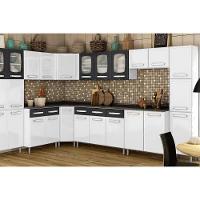 Armário Aéreo p/ Cozinha Evidence 7000 c/ 1 Porta 40cm Branco - Bertolini - 3