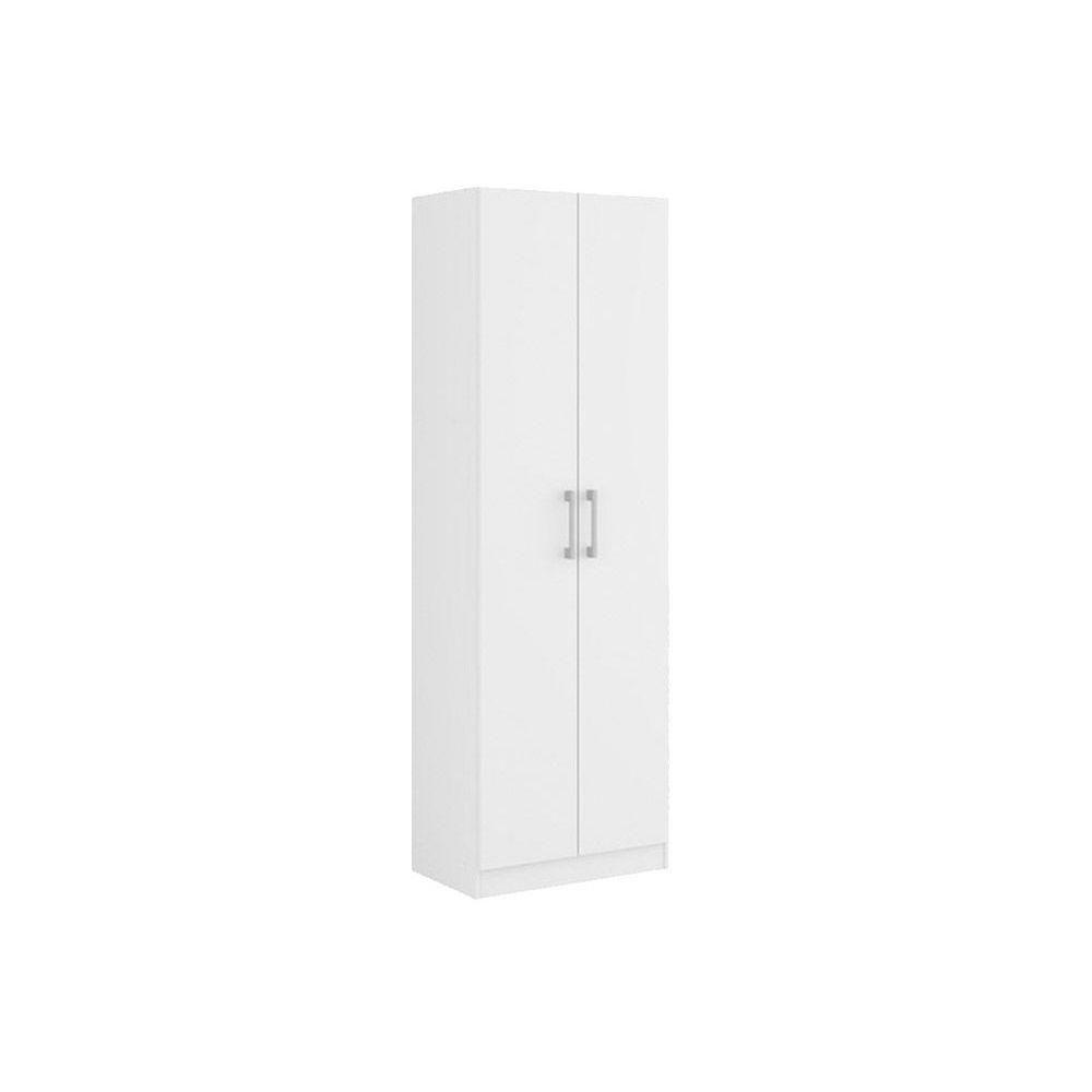 Armário Multiuso Casal 626 c/ 2 Portas Branco - Carraro - 1