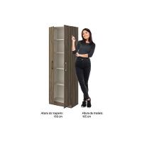 Armário Multiuso Lavanderia 626 c/ 2 Portas Noce - Carraro