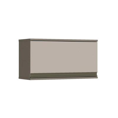 Armário de Cozinha Modulado  Connect 60 c/ 1 Porta Basculante Duna/Cristal - Henn