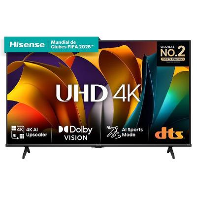Smart Tv 50 Polegadas Hisense 4k Dled Vidaa Dts-hd Dolby Preto