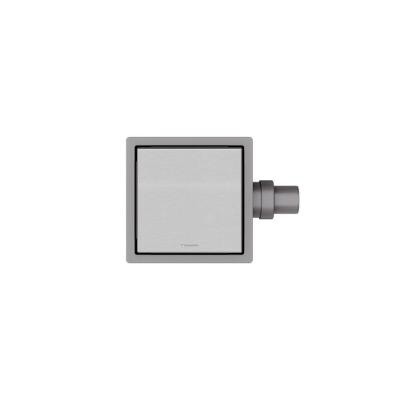 Ralo Neo Square Tramontina Com Tampa Em Aço Inox 15x15 Cm