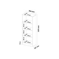Armário Multiuso Lavanderia Viena c/ 2 Portas Branco - Demóbile - 3