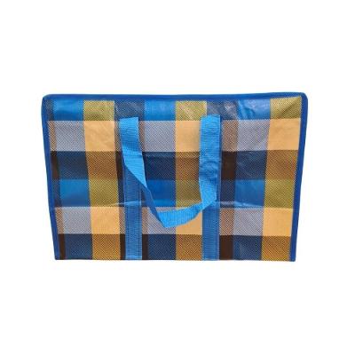 Bolsa Mala Sacola Feira Viagem Armazenamento Multiuso Dobrável Em Lona Impermeável Com Ziper Modelo:1