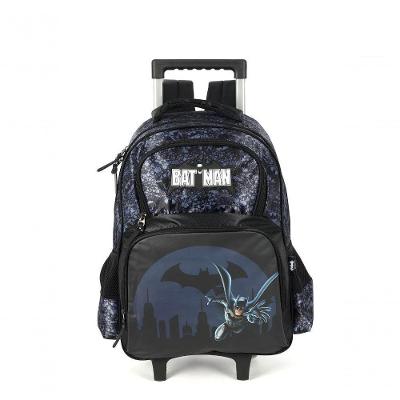 Mochila Com Rodas Batman Preto - único Preto