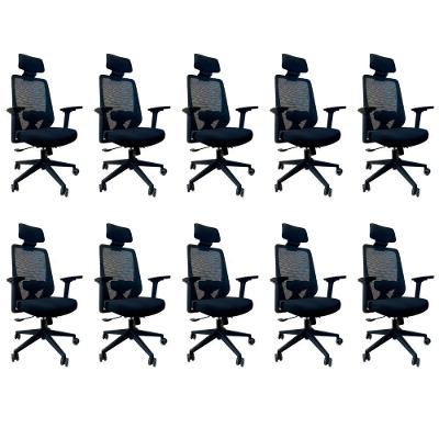 Cadeira De Escritório Oficial Comfort Max Nr17 10