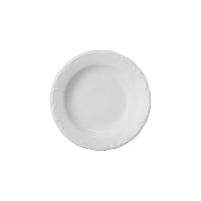 Prato Fundo Pomerode Branco 24 Cm Porcelana Schmidt