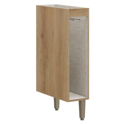 Balcão Porta Toalha Finesse 20 Cm Sem Tampo Capuccino - Thb