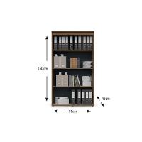 Armário de Escritório Frame F210 c/ 2 Portas c/ Chave Munique - Kappesberg - 5