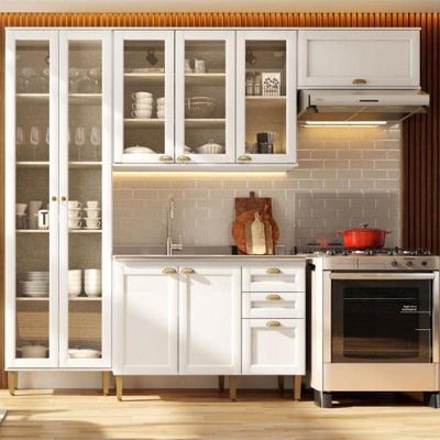 Cozinha Modulada Ambiente Classy Composição 5 Branco - Thb