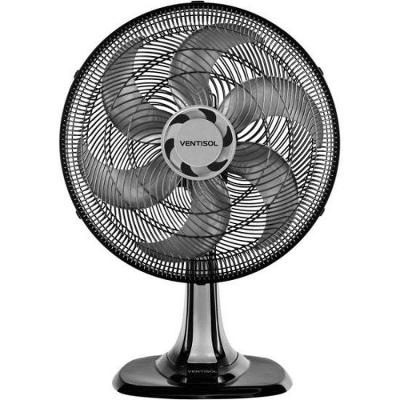 Ventisol Ventilador Mesa Turbo 6 40cm Preto/cinza 127v