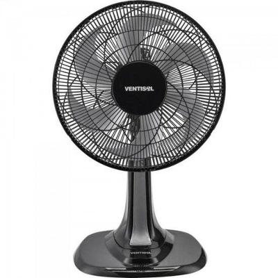 Ventisol Ventilador Mesa Turbo 6 30cm Preto/cinza 127v