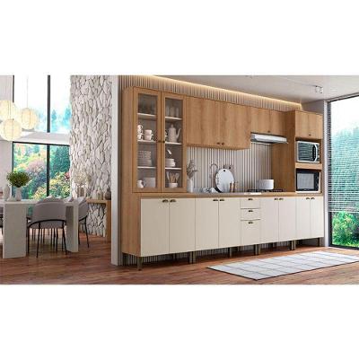 Cozinha Modulada Finesse Ambiente Composição 1 Capuccino Off White - Thb
