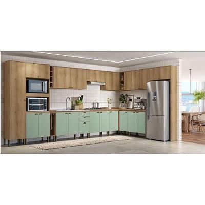 Cozinha Modulada Finesse Ambiente Composição 14 Capuccino Menta - Thb