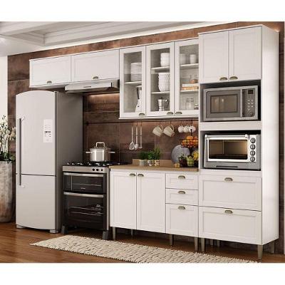 Cozinha Modulada Ambiente Classy Composição 15 Branco - Thb