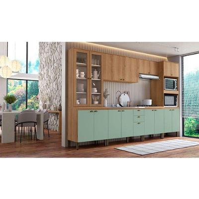 Cozinha Modulada Finesse Ambiente Composição 10 Capuccino Menta - Thb