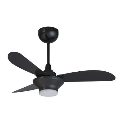 Ventilador de Teto Ventisol Mistral Inverter Led Preto C-controle Bivolt