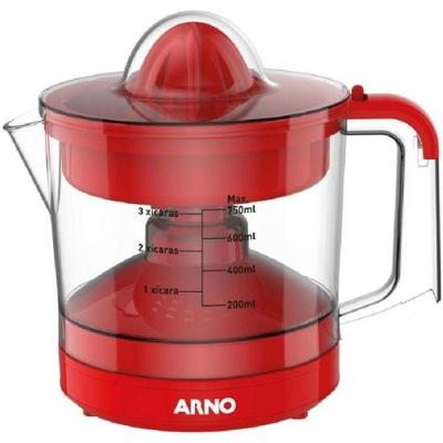 Espremedor De Frutas Arno Express 40w 750ml Vermelho 110V