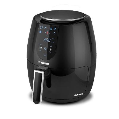 Fritadeira Elétrica Air Fryer Itatiaia AFMID2002 3 e 7L Antiaderente Preto 220V