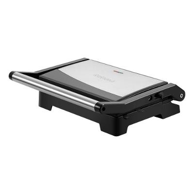 Grill Elétrico Itatiaia Essencial Abertura 90º e 180º Chapa Ondulada 1000W Inox 220V