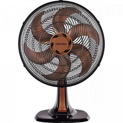 Ventisol Ventilador Mesa Turbo 6 40cm Bronze 220v