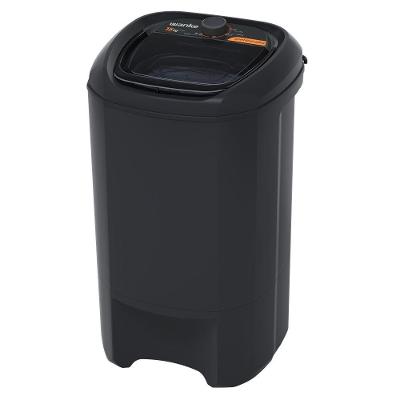 Centrífuga de Roupas Automática Wanke Premium Plus 15kg Preta com Timer e Trava 220V