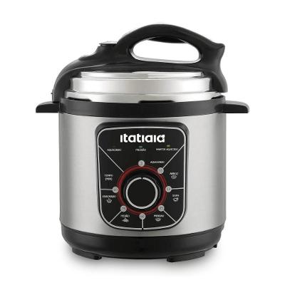 Panela de Pressão Elétrica Itatiaia Essencial 5L 900W com Timer e Função Aquecer 220V