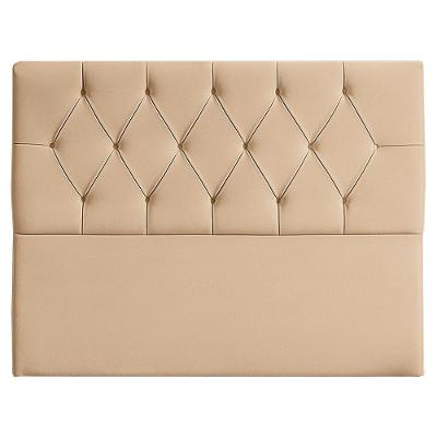 Cabeceira Casal 140 Cm Julia Veludo Bege Id Milani Store Bege