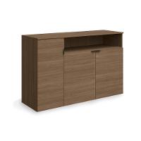 Balcão de Escritório Frame F208 c/ 3 Portas c/ Chave Munique - Kappesberg - 1