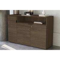 Balcão de Escritório Frame F208 c/ 3 Portas c/ Chave Munique - Kappesberg - 3