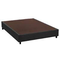 Cama Box Base Casal Universal Suede Gray (138x188x20) - Costa Rica - 1