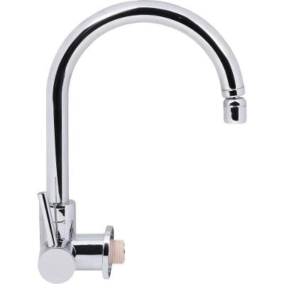 Torneira Para Cozinha Bica Móvel Parede Abs Cromado Abertura Rápida Concept Liege