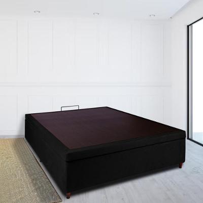 Base Box Baú Casal 138x188x46cm Luana Multimóveis Cr35381 Preto