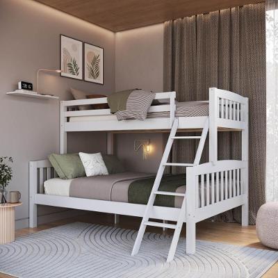 Beliche Madeira Maciça Casal Inferior Com Solteiro Superior Serena Multimóveis Cr35388 Branco