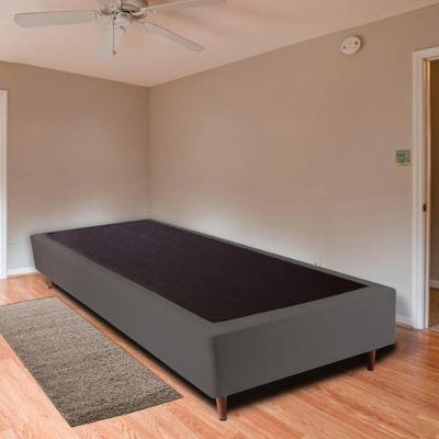 Base Box Solteiro 88x188x38cm Luana Multimóveis Cr35377 Cinza