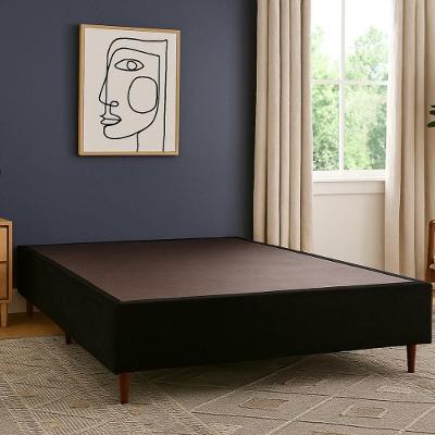 Base Box Casal 138x188x38cm Luana Multimóveis Cr35378 Preto