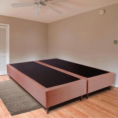 Base Box Bipartido Queen 158x198x38cm Luana Multimóveis Cr35379 Castor