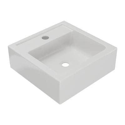 Cuba Sobrepor Banheiro Quadrada 35x12x35cm Multimóveis Cr10145 Branco