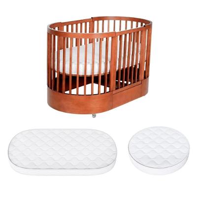 Berço 3 Em 1 Progressivo Com Colchões Inclusos Wave Divicar Cr40123 Mel Mel